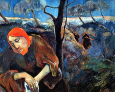 Christ-in-the-Garden-of-Olives-Paul-Gauguin-1889