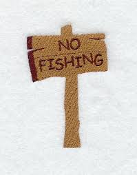 no fishing